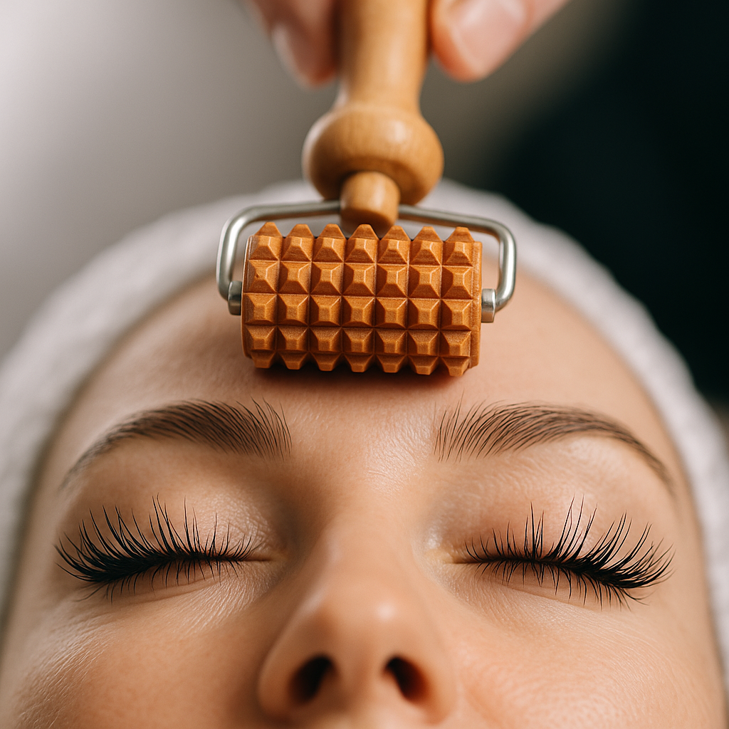 Maderoterapia facial en Madrid beneficios